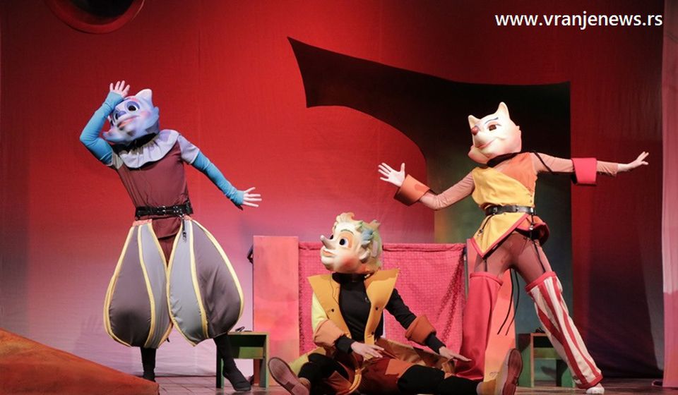 Detalj iz predstave Pinokio vranjskog teatra. Foto Vranje News