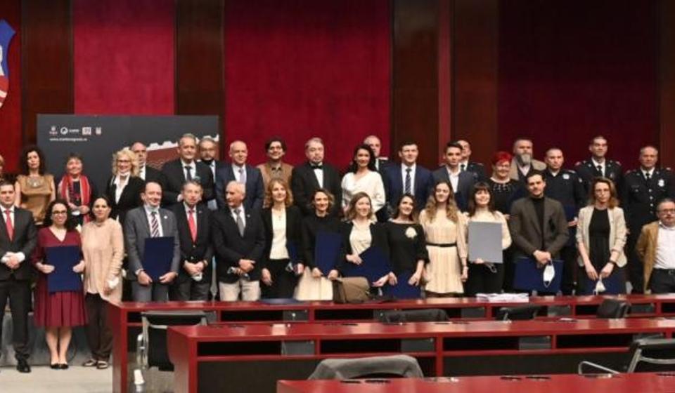 Laureati nagrade Despot Stefan Lazarević za 2020. godinu. Foto www.beograd.rs (klik na fotografiju za uvećanje)