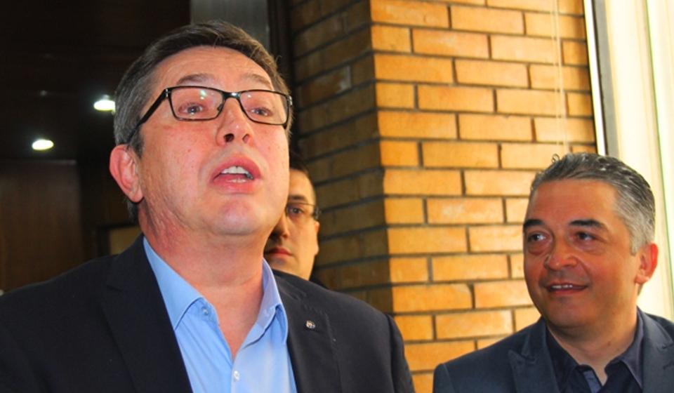 Perica Janković (levo) i Igor Andonov. Foto VranjeNews