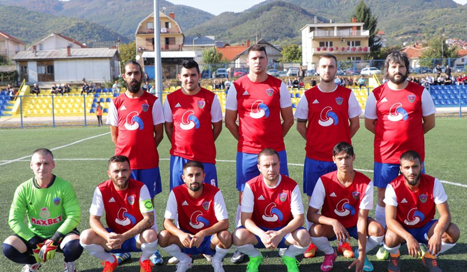 Žele bodove protiv novoformiranog Dinama Jug: ekipa Radničkog 2021. Foto Vranje News