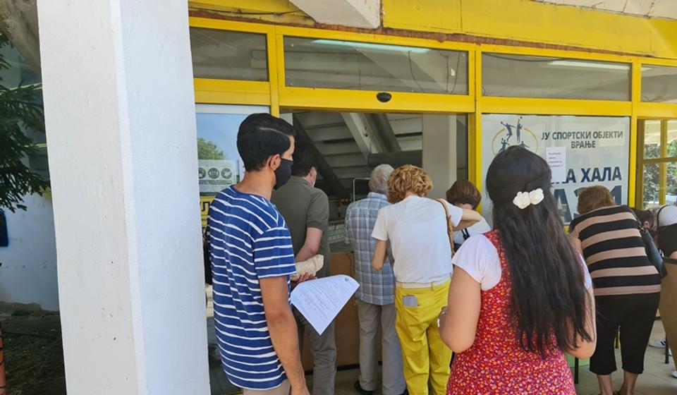 U julu u Sportskoj hali dato 8.445 vakicna. Foto ZC Vranje