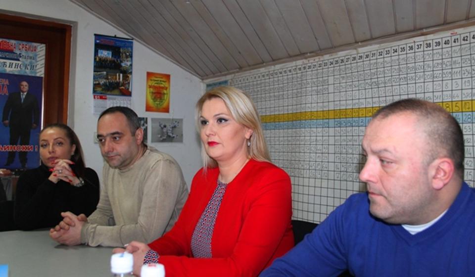 Članovi Gradskog odbora JS. Foto VranjeNews