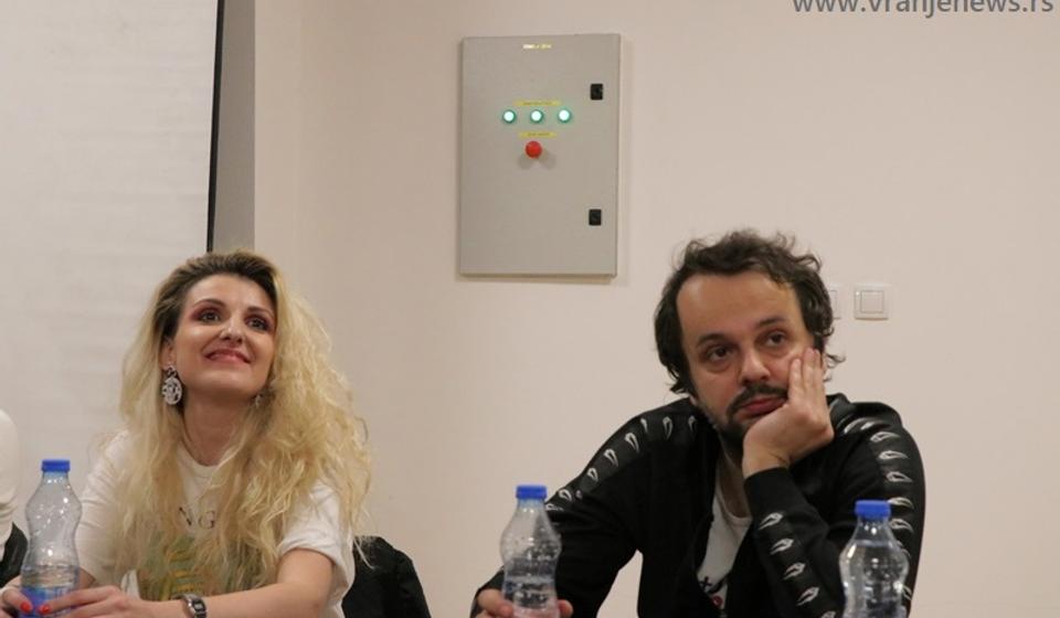Anđela Marić i Vahid Džanković. Foto Vranje News