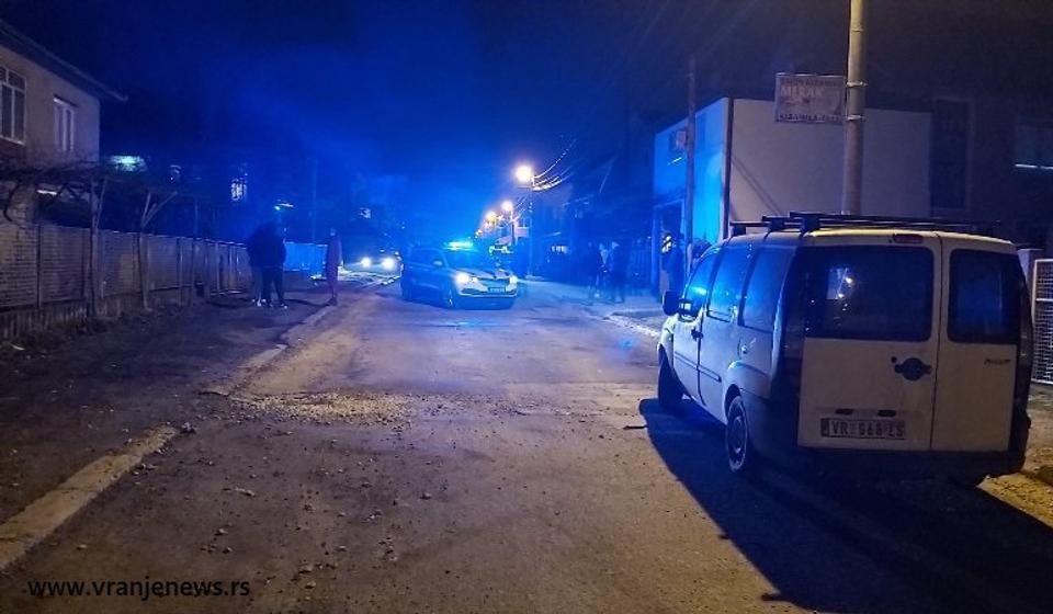 Ulica Ive Andrića pod opsadom.. Foto Vranje News