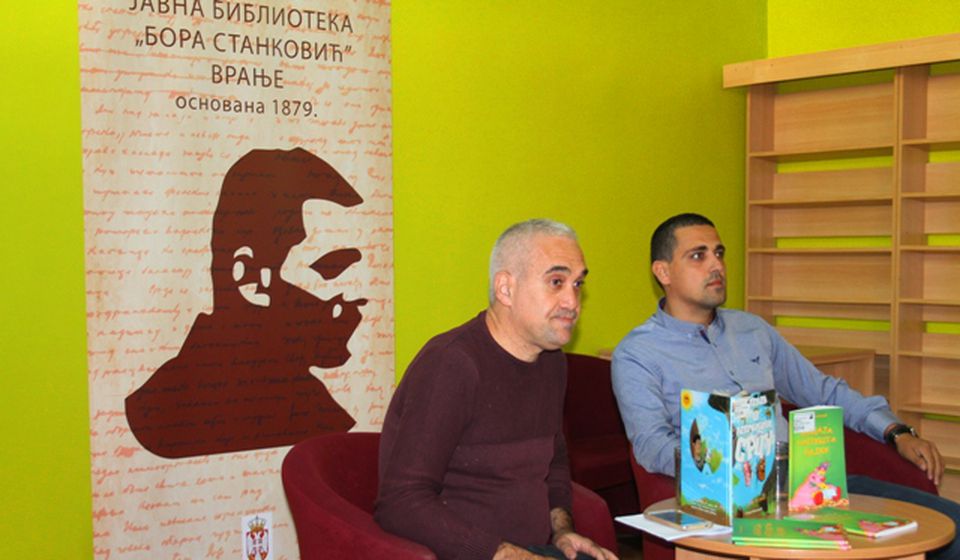 Zoran Najdić i Stevan Milošević. Foto VranjeNews