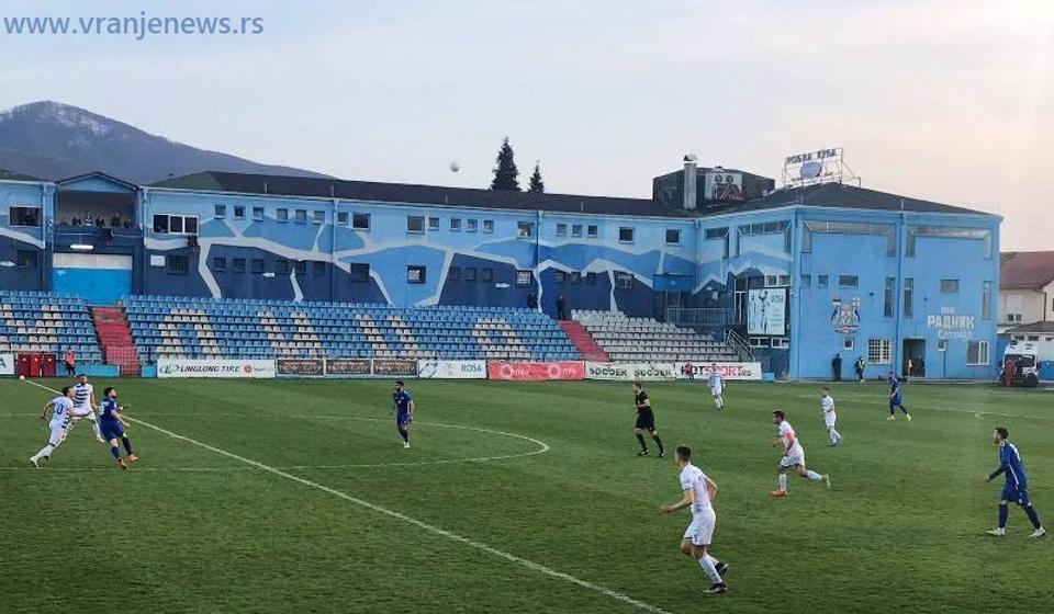 Detalj sa današnje utakmice. Foto Vranje News