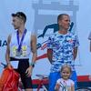Najtrofejniji vranjski maratonac trijumfovao u Kuli: Kristijan Stošić (u sredini). Foto AK Vranjski maratonci