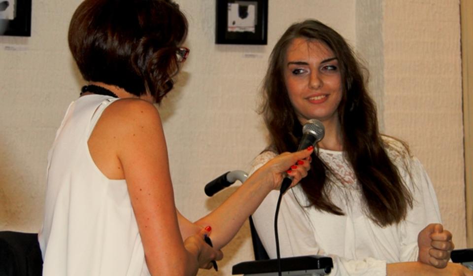 Trnu osećanja, trnu misli i poezija: Ana Ilić. Foto VranjeNews