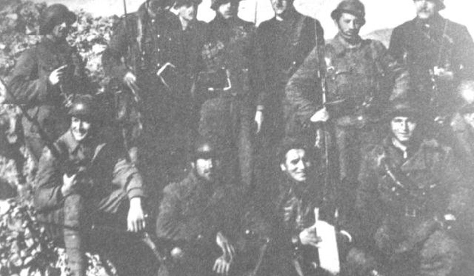 Španski borci iz Jugoslavije. Foto Wikipedia (autor nepoznat, Hronologija oslobodilačke borbe naroda Jugoslavije 1941-1945