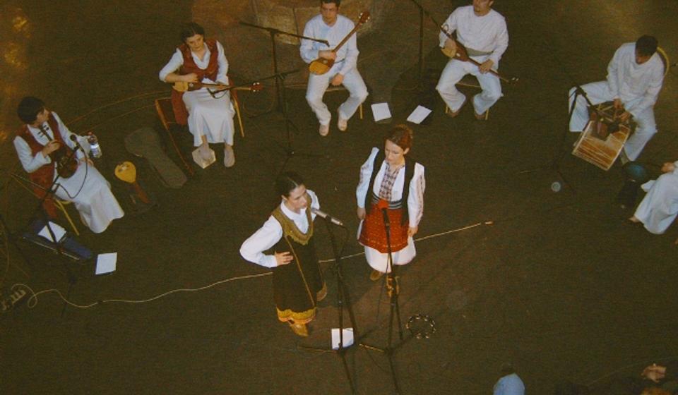 Koncert u Etnografskom muzeju u Beogradu 2005. sa Jelenom Jovanović i Bojanom Nikolić. Foto Izvor