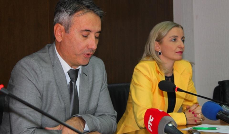 Slobodan Milenković i Zorica Jović. Foto VranjeNews
