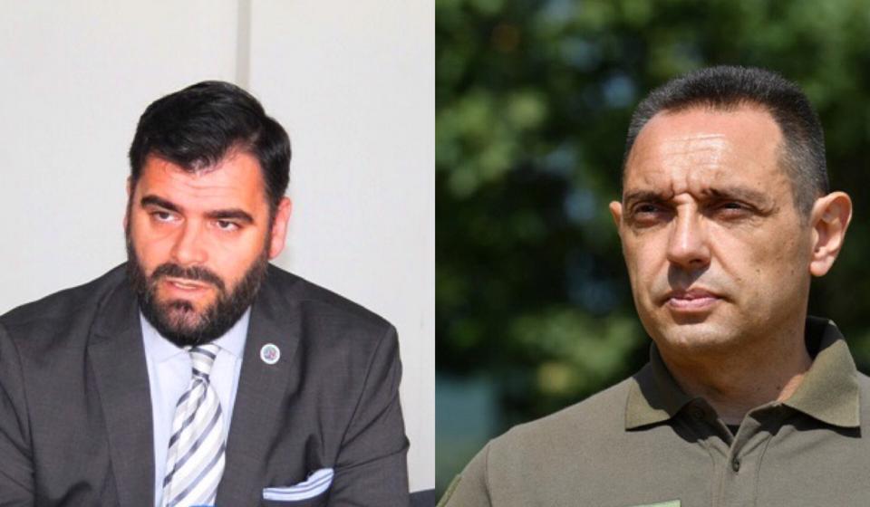 Mustafa poručio da se Vulin boji istine. Foto Vranje News