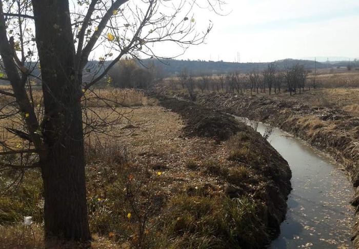 Jedan od kanala kraj Južne Morave. Foto ilustracija GV