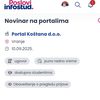 Foto printscreen Poslovi infostud