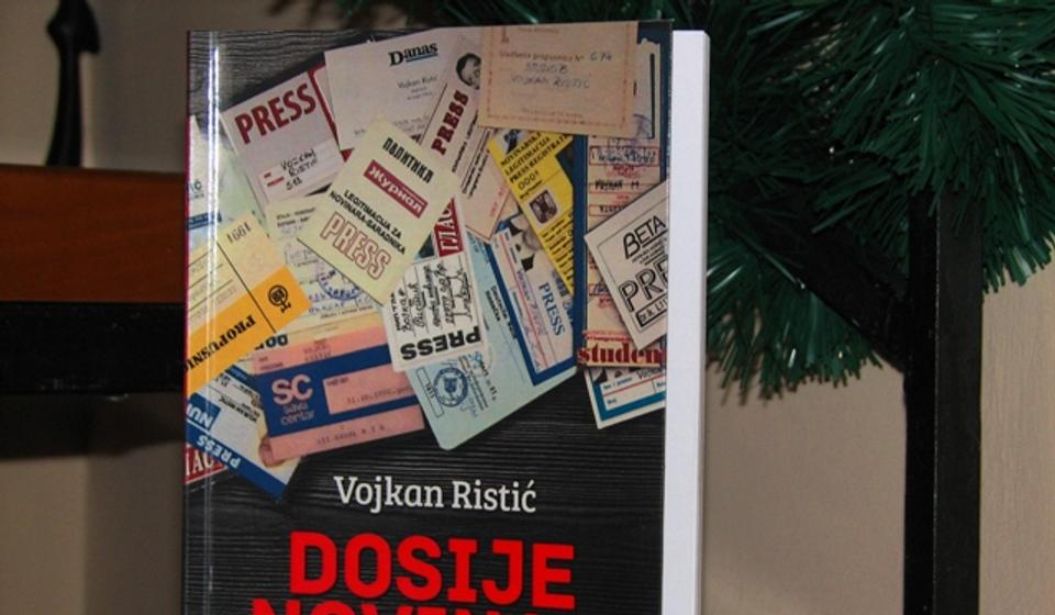 Koricu nove Ristićeve knjige uradio je Miodrag Dejanović. Foto VranjeNews