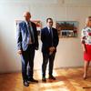 Gost sa domaćinima: konzul dr Edvin Sugarev, Darko Anačkov i Gordana Dimitrijević. Foto NU
