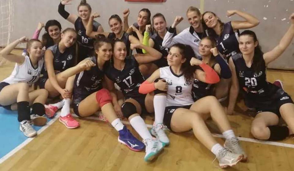 Pandice posle pobede u Nišu. Foto OK Panda