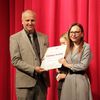 Žetica Dejanović prilikom uručenja Godišnje nagrada povodom Dana Pozorišta Bora Stanković. Foto Vranje News