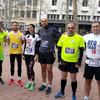 Vranjska ekipa na maratonu u Beogradu. Foto AK Vranjski maratonci