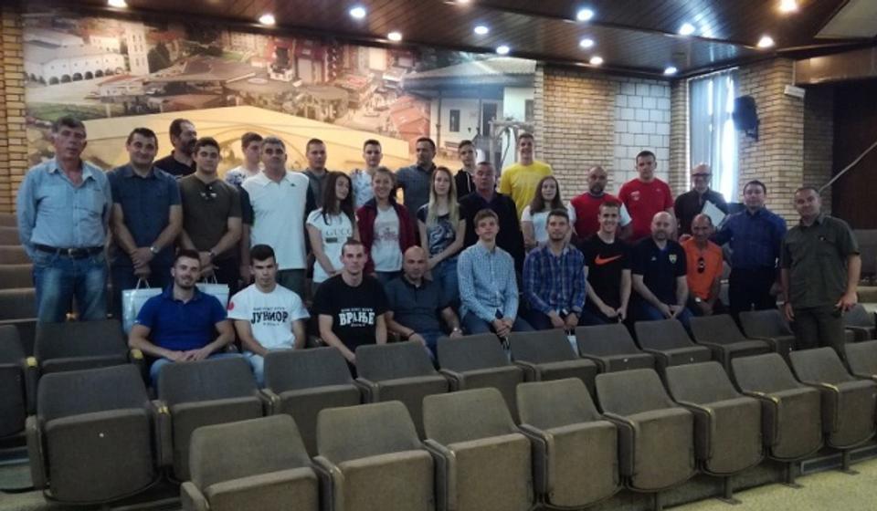 Budućnost vranjskog sporta. Foto Grad Vranje