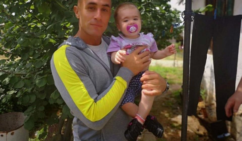 Marko sa Teodorom Cvetanović. Foto privatna arhiva