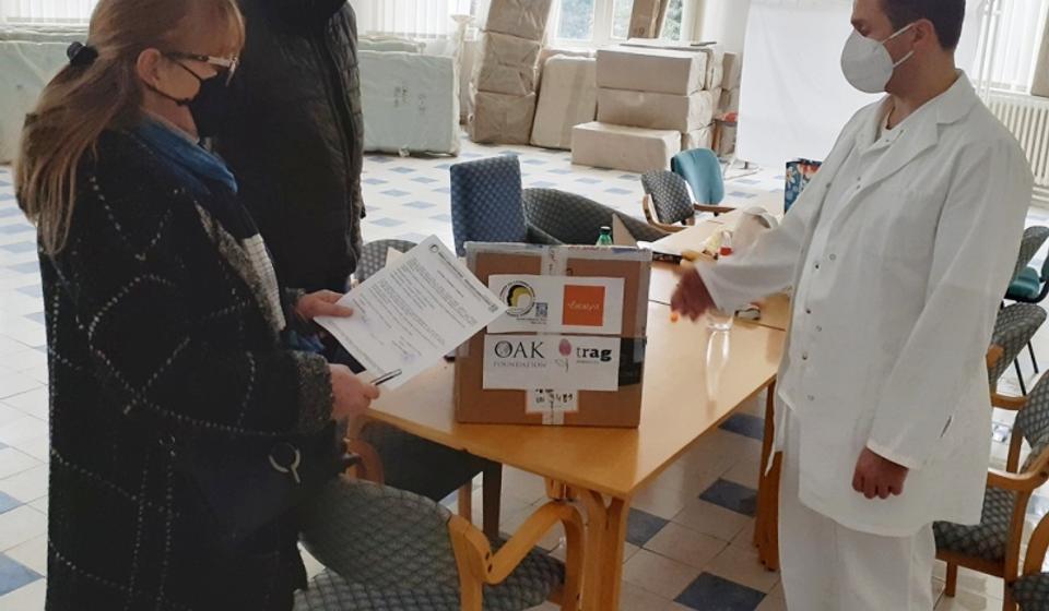 Donacija humanih građanki i građana. Foto Odbor za ljudska prava Vranje