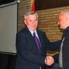 Bratislav Antić sa generalnim sekretarom Igorom Mladenovićem. Foto Vranje News