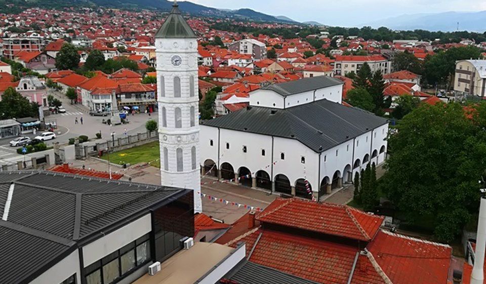 Pogled na Hram Svete Trojice u centru Vranja, gde je i sedište Eparhije vranjske. Foto VranjeNews