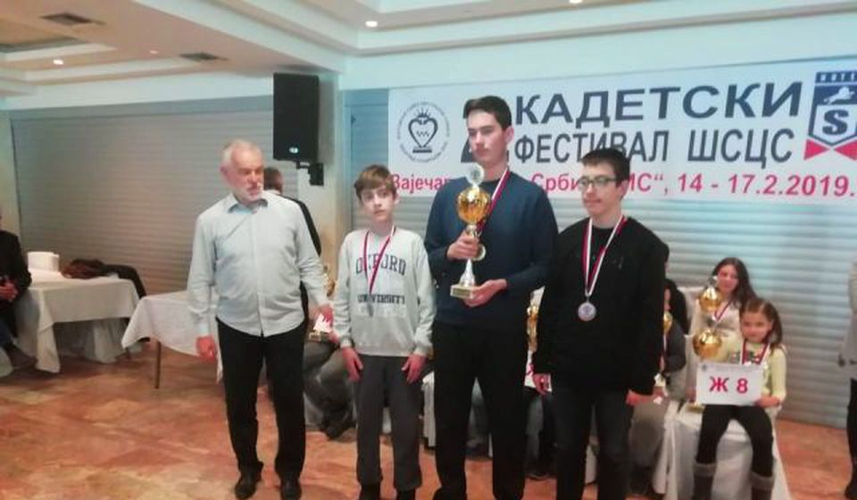 Petar Spasić srebrni u omladinskoj konkurenciji. Foto privatna arhiva