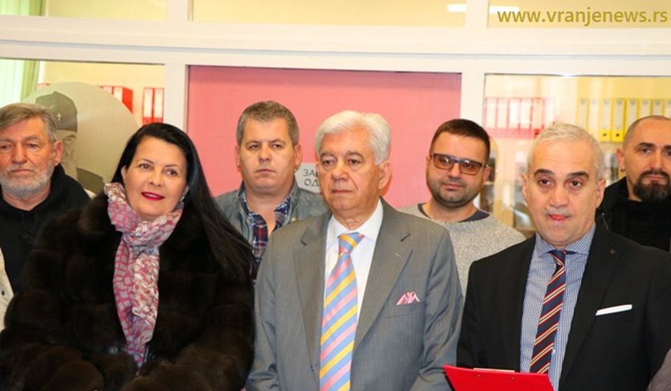 Momenat zvanične primopredaje legata pre nešto manje od dve godine. Foto Vranje News