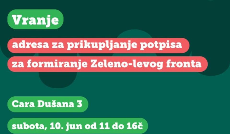 Foto promo Zeleno-levi front