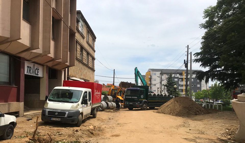Rekonstrukcija Ulice Bore Stankovića. Foto Vranje News