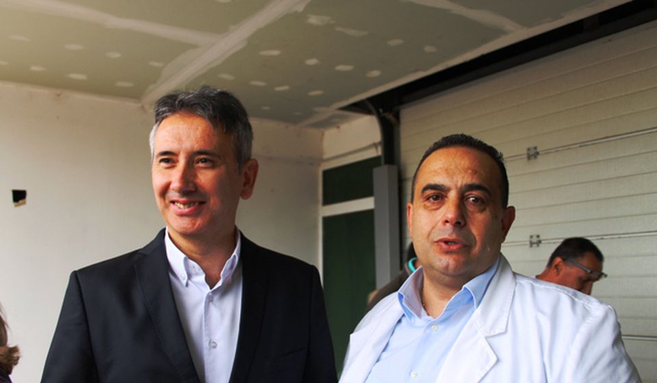 Milenković i Veličković obećali uslove za vrhunsko lečenje. Foto VranjeNews