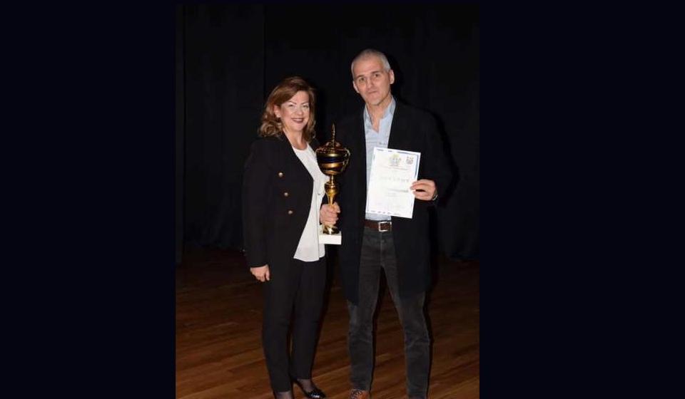 Saša Radosavljević, najbolji trener Surdulice. Foto Sportski savez opštine Surdulica