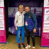 Saša Ćuković i Olivera Jevtić u Sofiji. Foto AK Vranjski maratonci