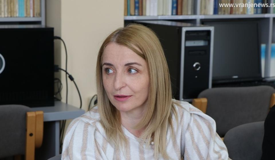 Zamenica gradonačelnika Vranja Zorica Jović. Foto Vranje News