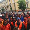 Radnici Komrada podržali direktora. Foto VranjeNews