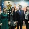 Milica Dimitrijević (desno) na prijemu kod gradonačelnika. Foto Grad Vranje