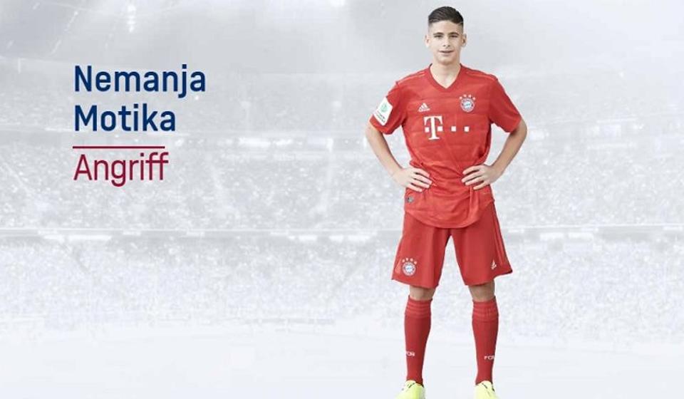 Nemanja Motika. Foto fcbayern.com