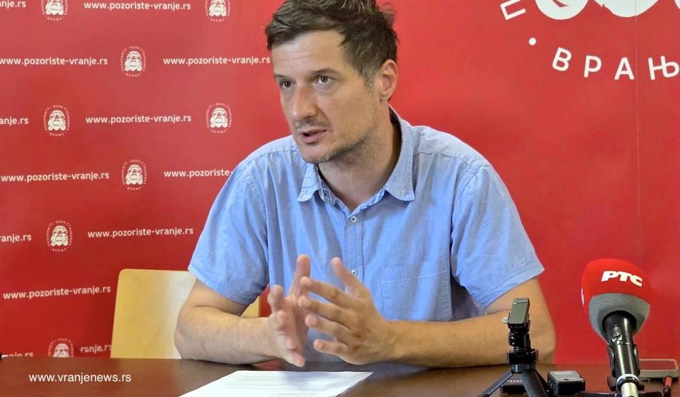 Dvadeset godina od prve predstave u BDP-u: Bojan Jovanović. Foto Vranje news