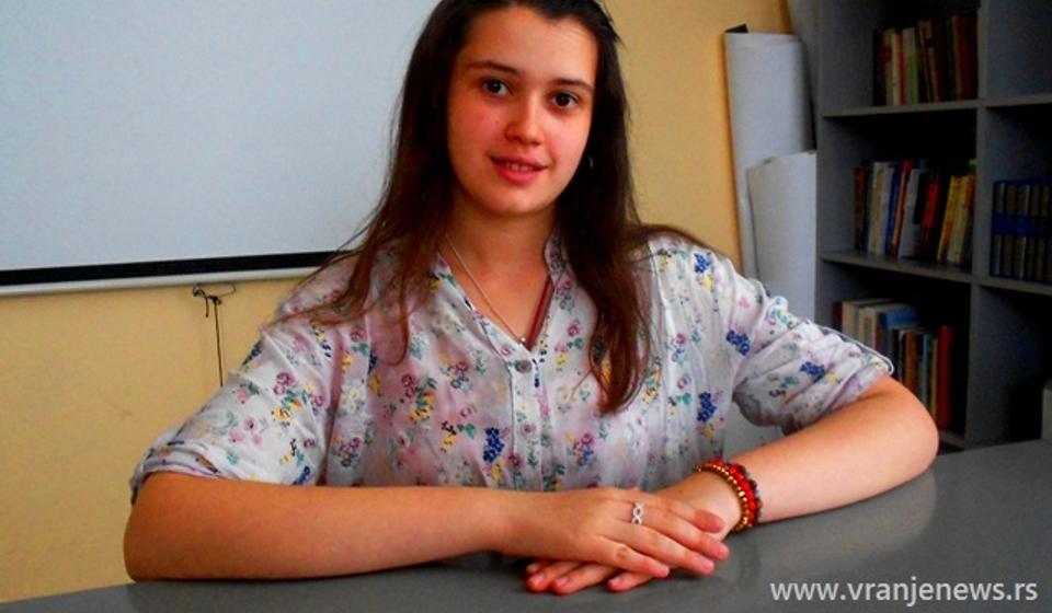 Mihaela Milenković. Foto VranjeNews