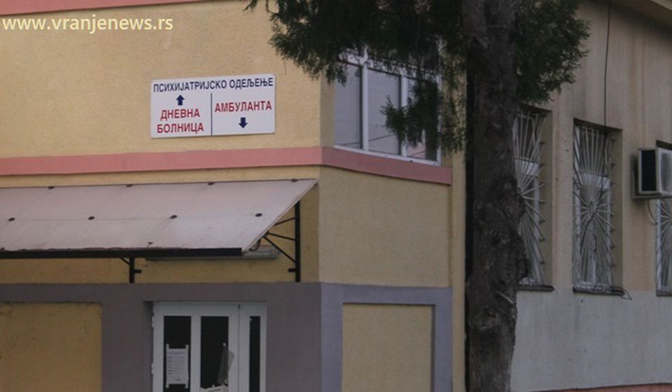 Odeljenje psihijatrije, sada COVID bolnica u Vranju. Foto Vranje News