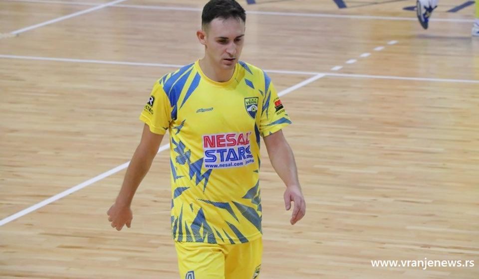 Aleksandar Janjić, strelac jedinog gola za Vranjance. Foto Vranje News