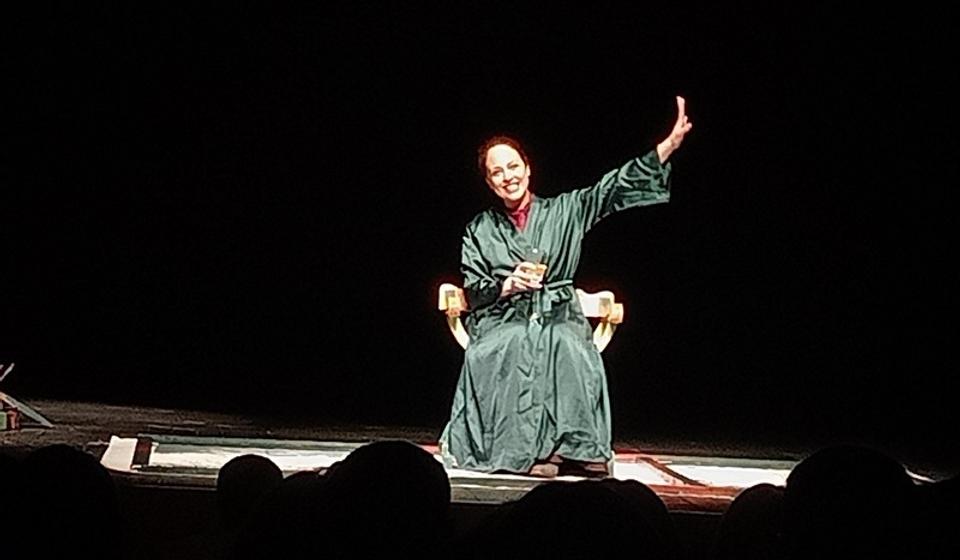 Vanja Milačić u ulozi Nadežde Petrović. Foto Vranje News