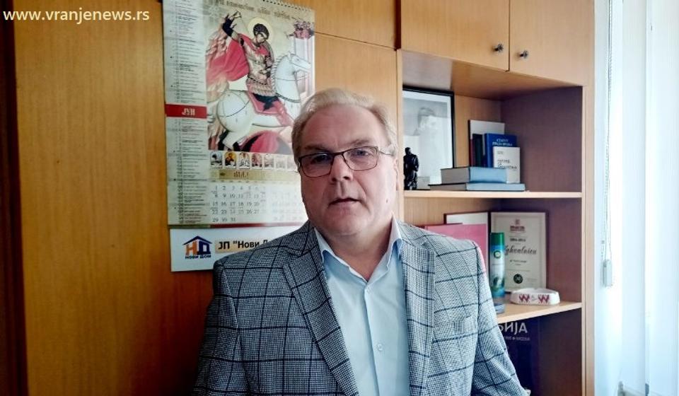 Nema nikakve nezakonite radnje u našem postupku: Goran Petrović, direktor Novog doma. Foto Vranje News