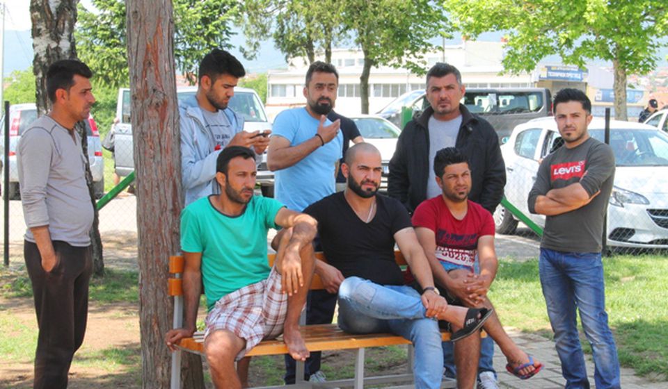 Migranti u prihvatnom centru u Vranju. Foto VranjeNews