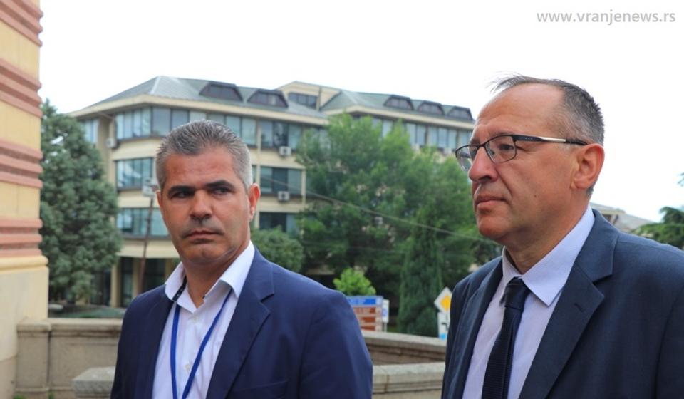 Dušan Aritonović (levo) i Stojan Ilić. Foto Vranje News