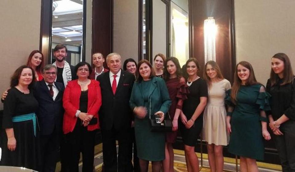 Na svečanom prijemu u hotelu 