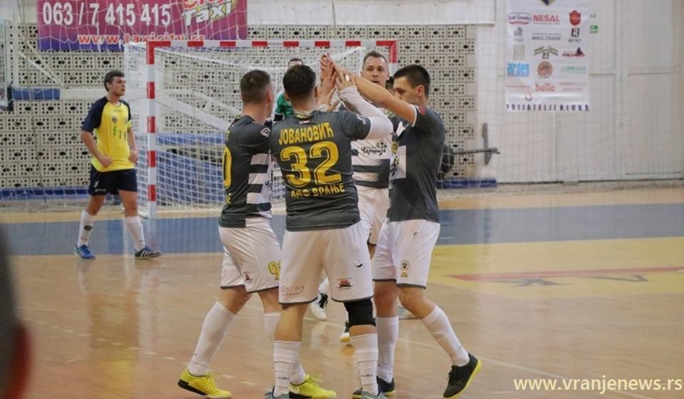Radost Vranjanaca posle prvog gola. Foto Vranje News