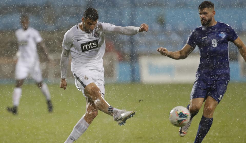 Špic Radnika Makarić rešio meč u Užicu. Foto ilustracija FK Partizan